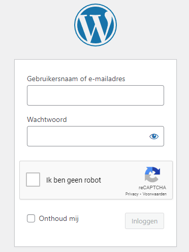 Wordpress beveiligen met NoCaptcha